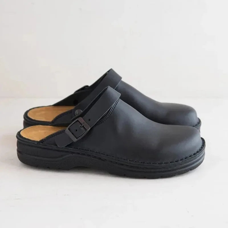 Slip-on shoes in black