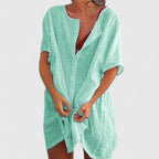 Marisol Tunic Dress Light Green