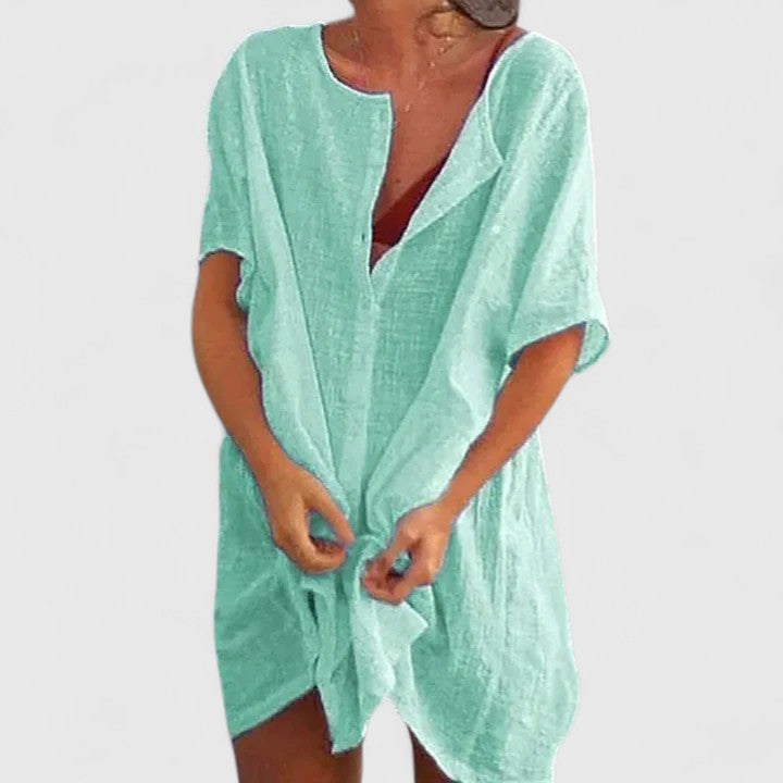Marisol Tunic Dress Light Green