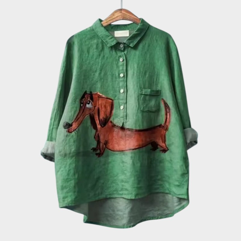 Delphine blouse print 5