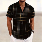 Plaid Shirt Black