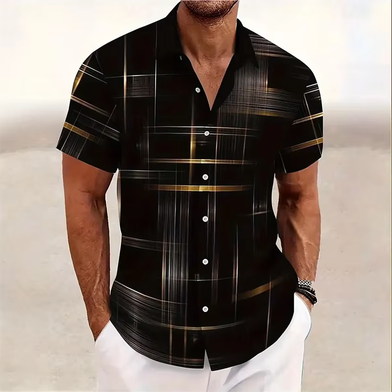 Plaid Shirt Black