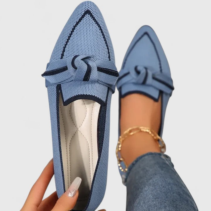 Maricela Orthopedic Loafers Light Blue