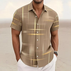 Plaid Shirt Khaki