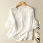 Delphine Blouse - White