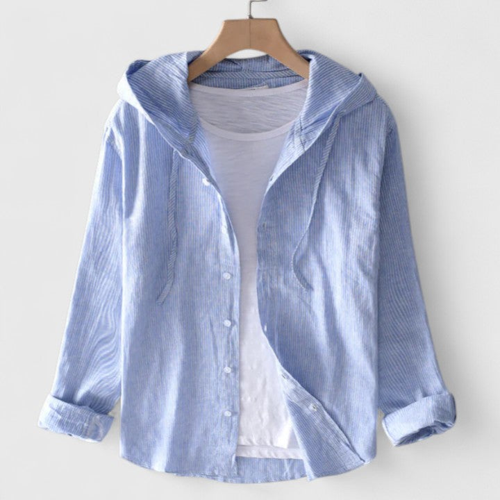 Marisol Hooded Blouse detail