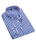 Caspian Striped Summer Cotton Shirt