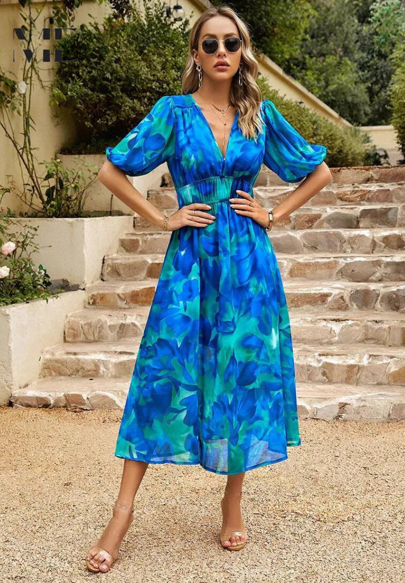 Elodie | Floral Print Dress