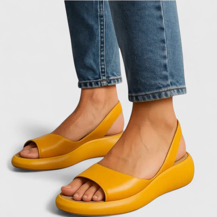 Marisol Orthopedic Sandals Yellow