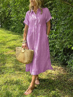 Marlowe Striped Shirt - Pink