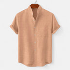 Brown linen shirt