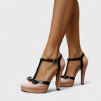 Oriah Orthopedic Heels Pink