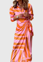 Solene Wrap Dress detail