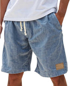 Caspian Casual Summer Shorts in blue