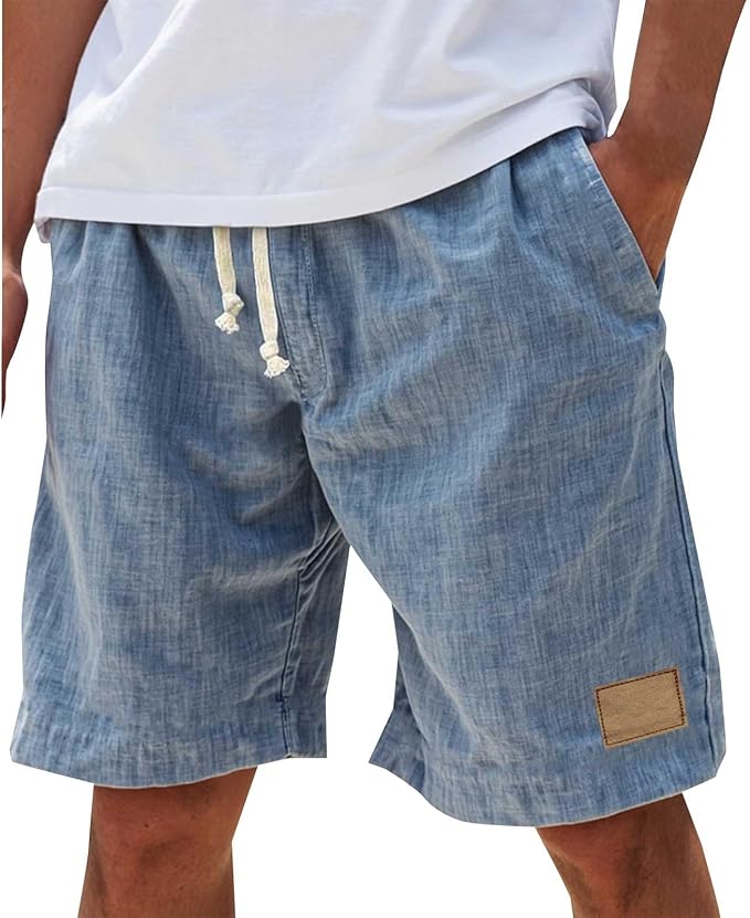 Caspian Casual Summer Shorts in blue