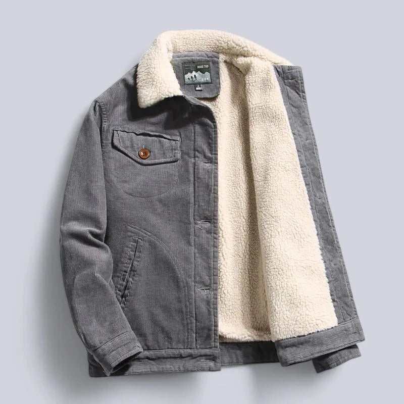 Canyon Corduroy Jacket in Gray