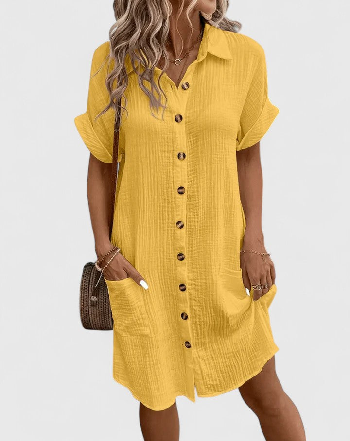 Seraphine midi dress detail