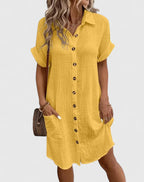 Seraphine midi dress yellow