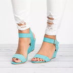 Cheri | Women's Wedge Ankle Strap Sandals