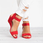 Cheri | Women's Wedge Ankle Strap Sandals