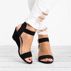 Cheri | Women's Wedge Ankle Strap Sandals
