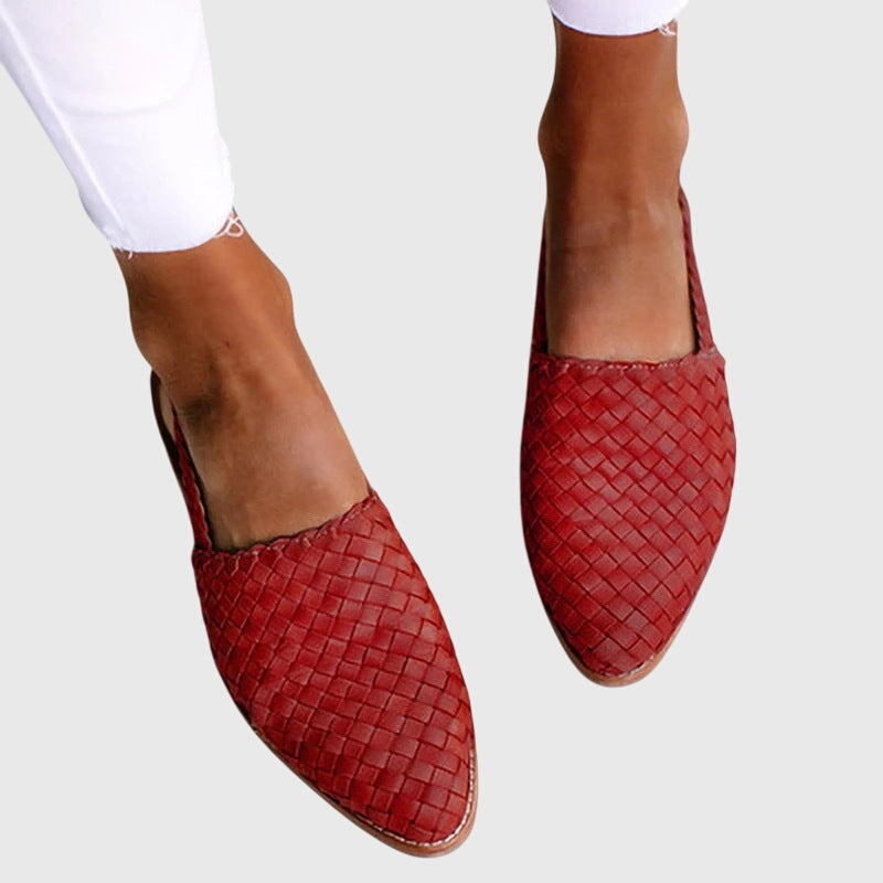 Solenne Orthopedic Sandals Red