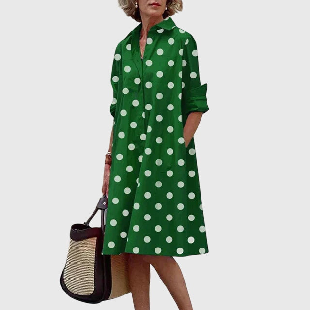 Cleo Elegant Dress Green