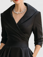 Solène Elegant Midi Dress