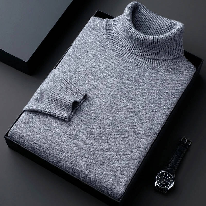 Men's Premium Turtleneck Sweater