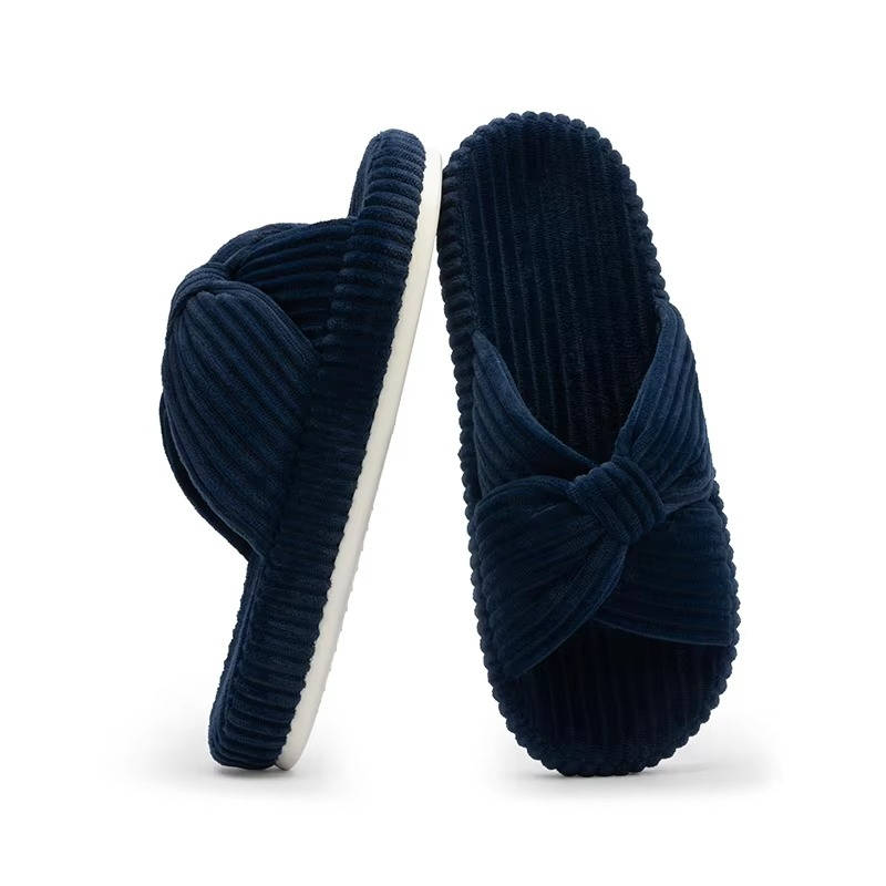 Orthopedic Arch Support Slippers Black