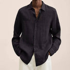 Linen Shirt Black