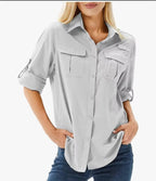 Sierra | Women's UPF 50 Roll-Up Hiking Shirt
