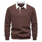 Brown polo shirt