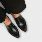Solara Black Loafer side