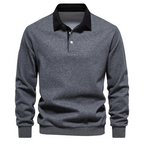 Gray polo shirt