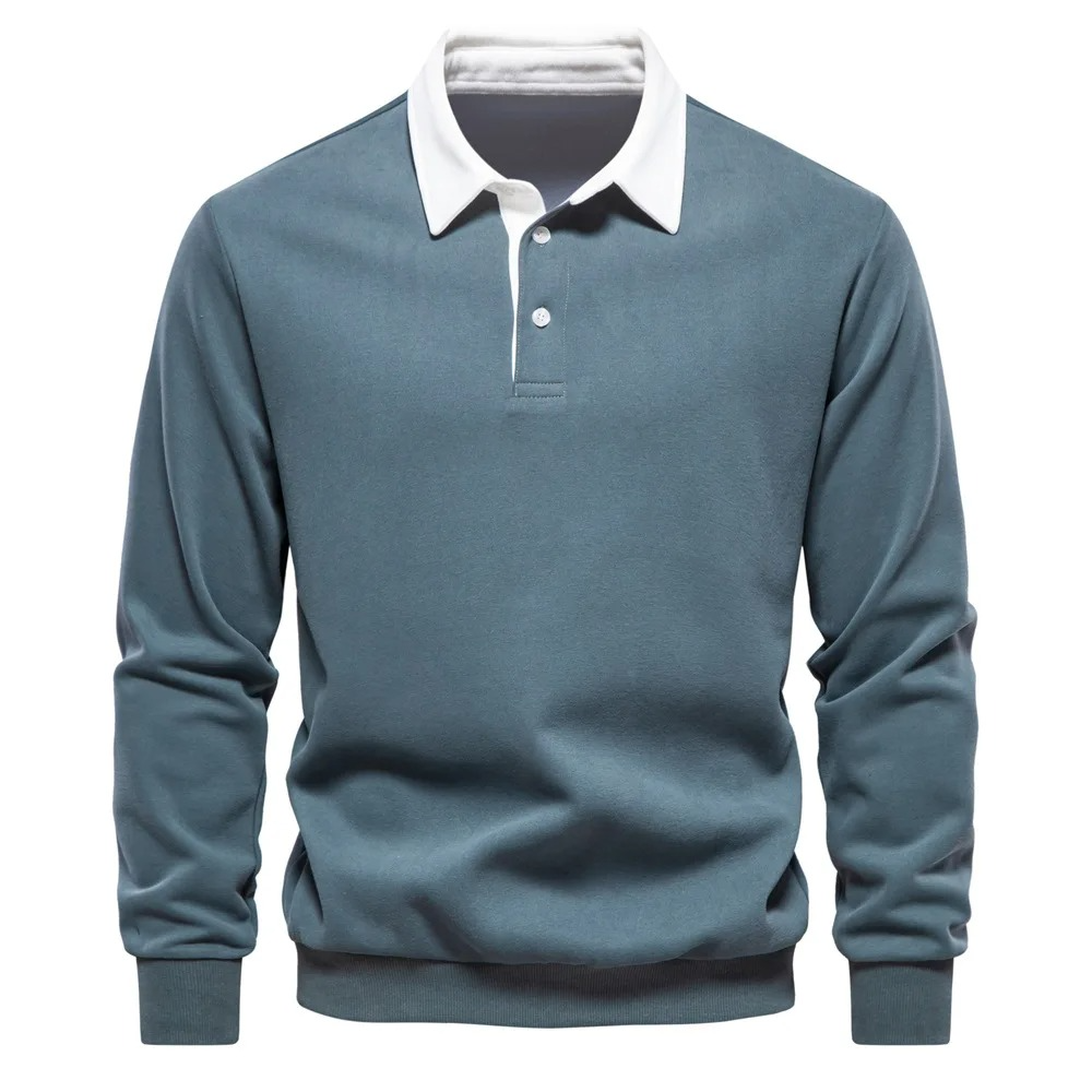 Green polo shirt