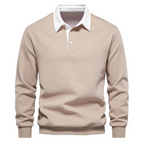 Khaki polo shirt