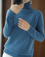 Cassia | Women's Cashmere Turtleneck Sweater