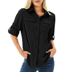 Sierra | Women's UPF 50 Roll-Up Hiking Shirt