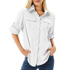 Sierra | Women's UPF 50 Roll-Up Hiking Shirt