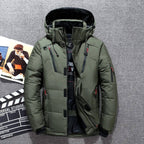Army Green Men's Insulated Winter Parka
