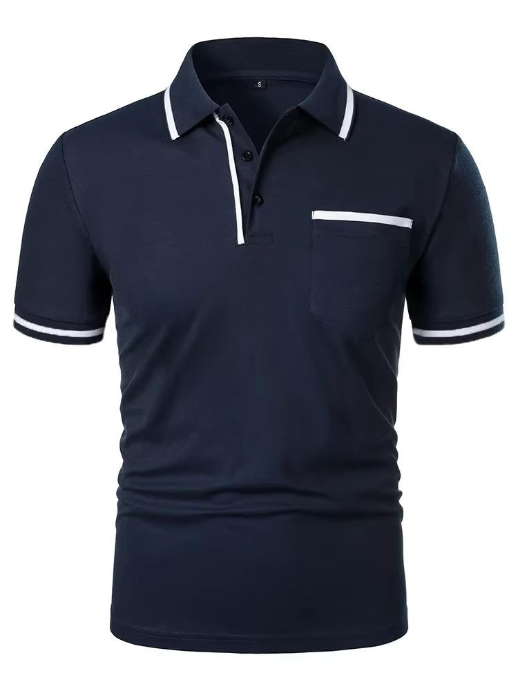 Men's Short Sleeve Polo Shirt lifestyle