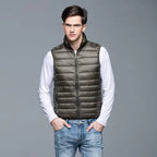 Down Vest - Army Green