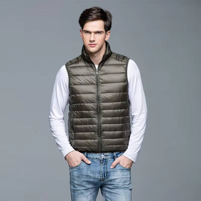 Down Vest - Army Green