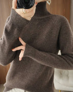 Cassia | Women's Cashmere Turtleneck Sweater