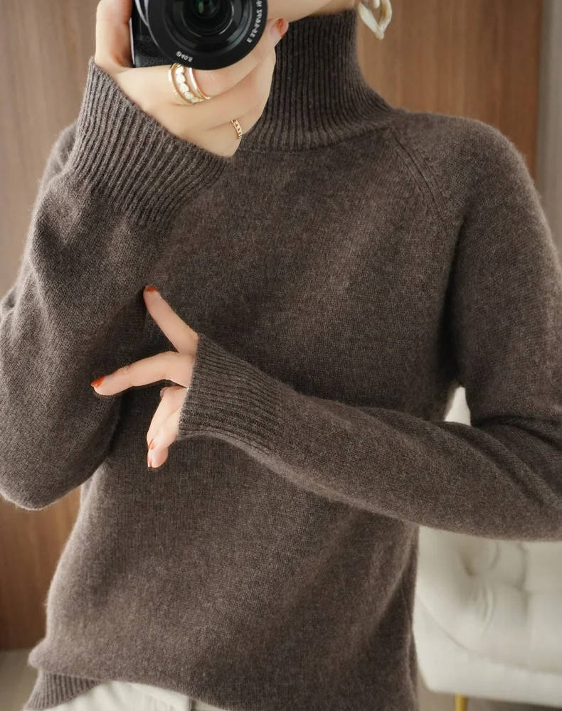 Cassia | Women's Cashmere Turtleneck Sweater