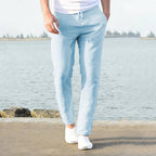 Linen Pants Blue