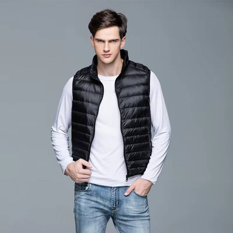Down Vest - Black