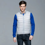 Down Vest - Gray