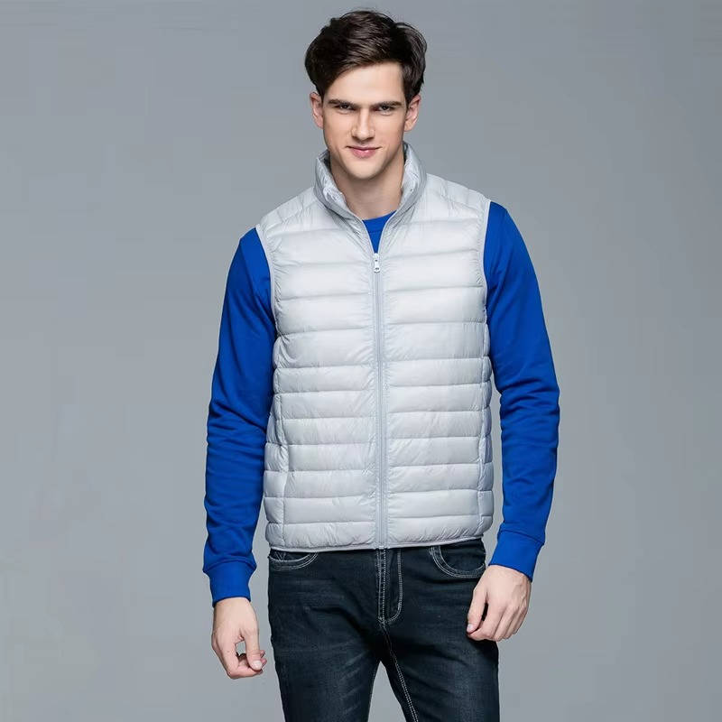 Down Vest - Gray